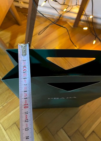 PRADA Yeşil Baskılı Kadın Alışveriş Çantası - Görsel 4