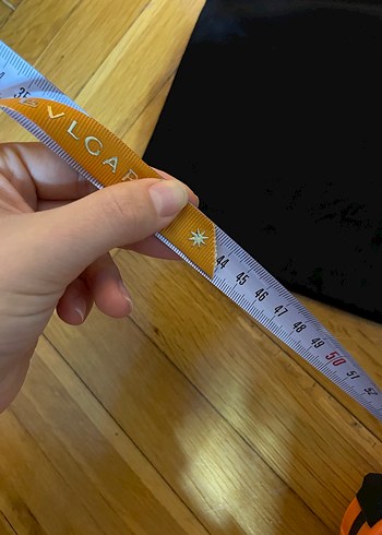 BVLGARI Altın Renkli Kurdele - Görsel 3