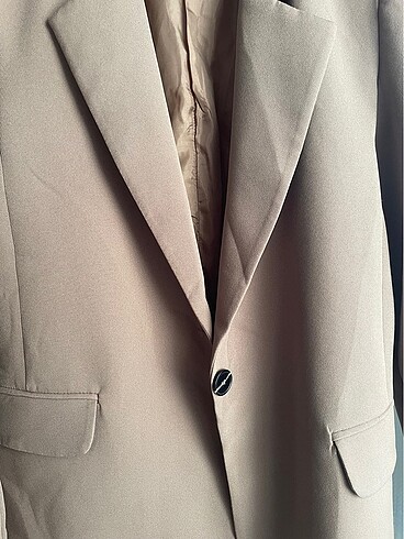 xl Beden haki Renk Blazer ceket