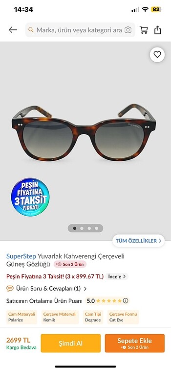superstep gözlük
