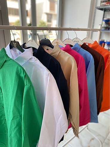 Diğer Oversize Poplin Gömlek