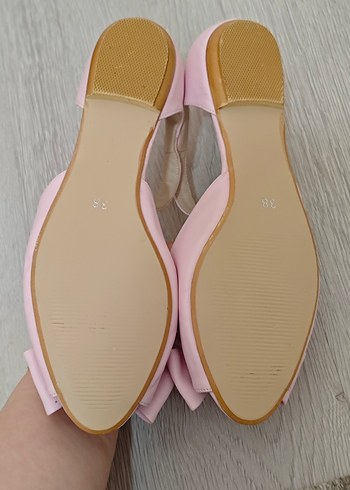 Pembe Fiyonklu Özel Ayakkabı - Görsel 3