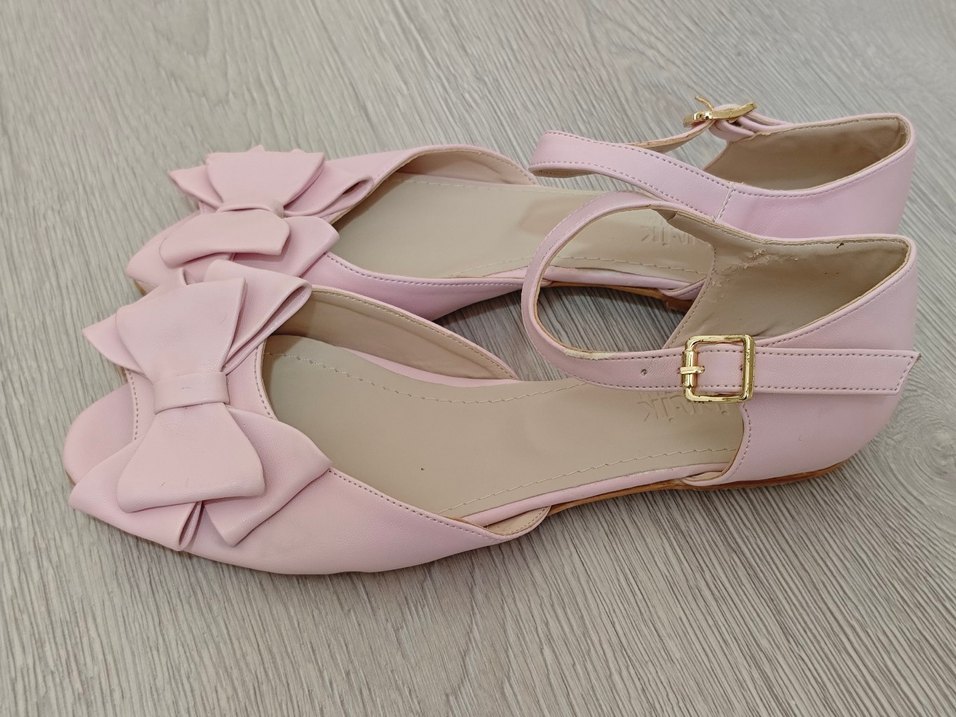 Pembe Fiyonklu Özel Ayakkabı - Görsel 2