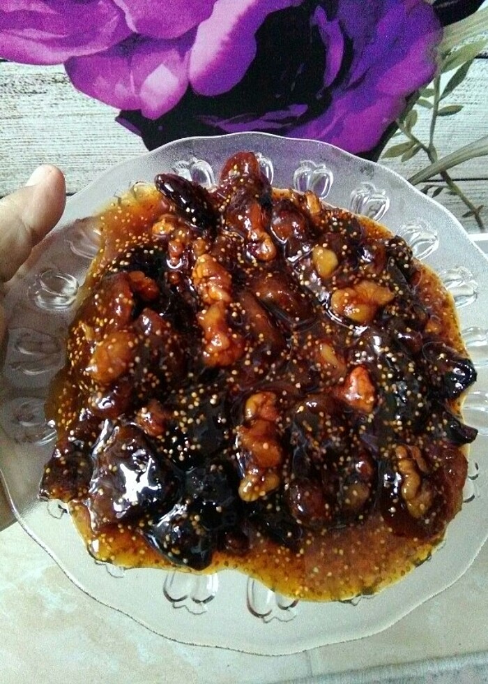 Cevizli kuru incir reçeli  - Görsel 2