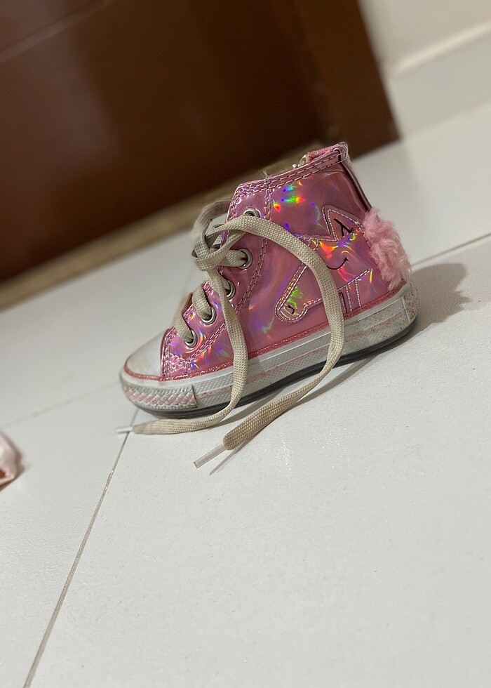 Fermuarlı ,bağcıklı ayakkabı - Görsel 2