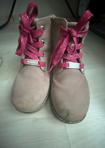Pembe Süet Kız Botları - Görsel 2