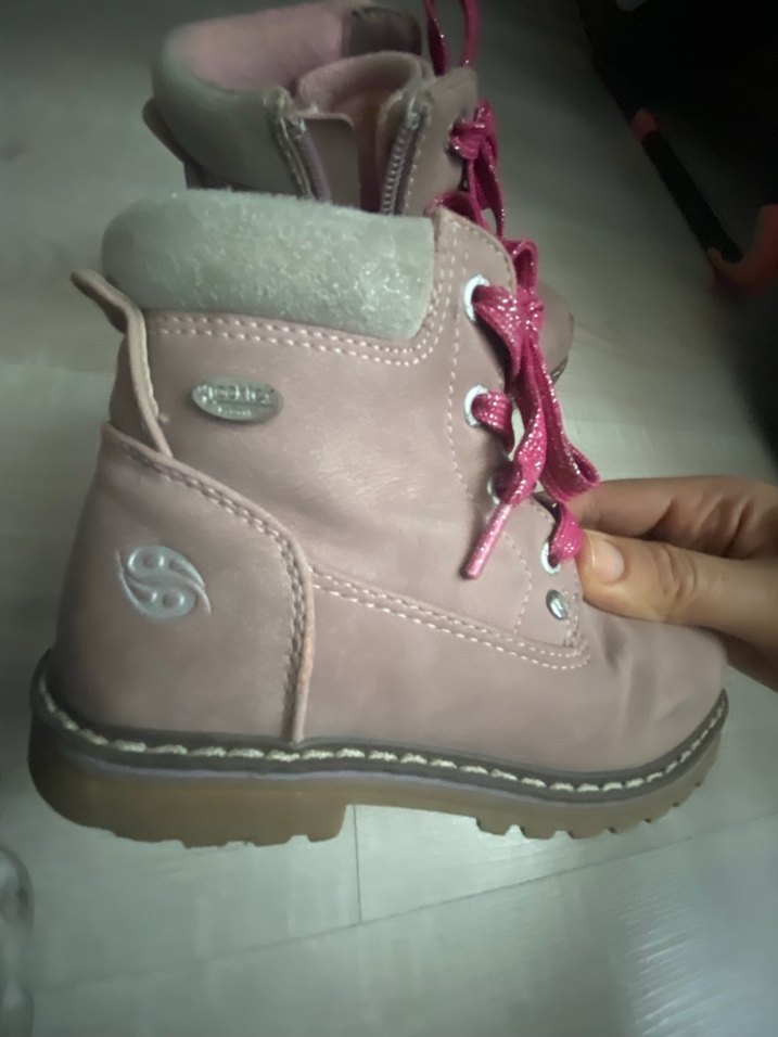 Pembe Süet Kız Botları - Görsel 3