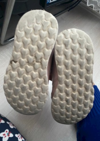 Kız Çocuk Pembe Cırt Cırtlı Spor Ayakkabı - Görsel 2