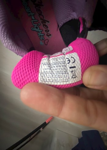 Kız Çocuk Renkli Baskılı Spor Ayakkabı - Görsel 5