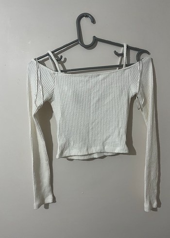 Gül detaylı Uzun Kollu Bluz - Görsel 5