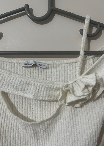 Gül detaylı Uzun Kollu Bluz - Görsel 3