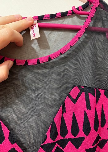 Penti Pembe Desenli pareo - Görsel 2