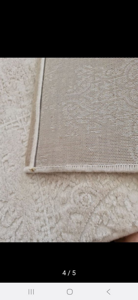 Bej Gri Desensiz Geleneksel Halı - Görsel 3