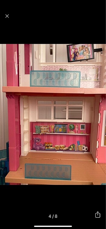 Beden Renk Barbie rüya evi