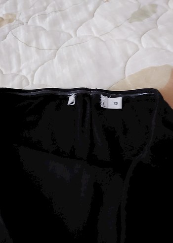 Siyah Drapeli Uzun Kadın elbise - Görsel 3