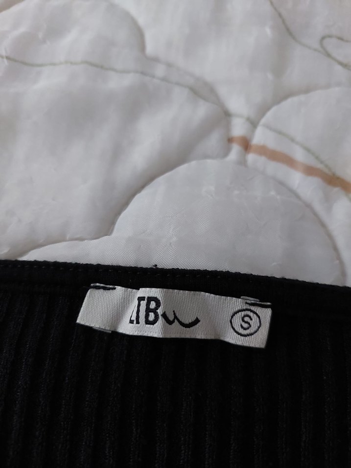 Siyah Triko Uzun Kollu Bluz - Görsel 3