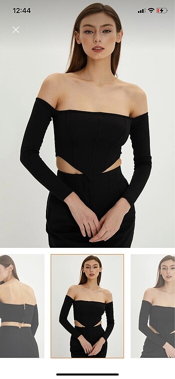 Siyah crop
