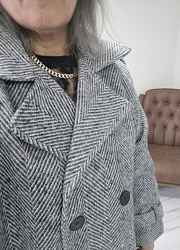 Diğer Kaşe kaban oversize large beden sıfır ürün