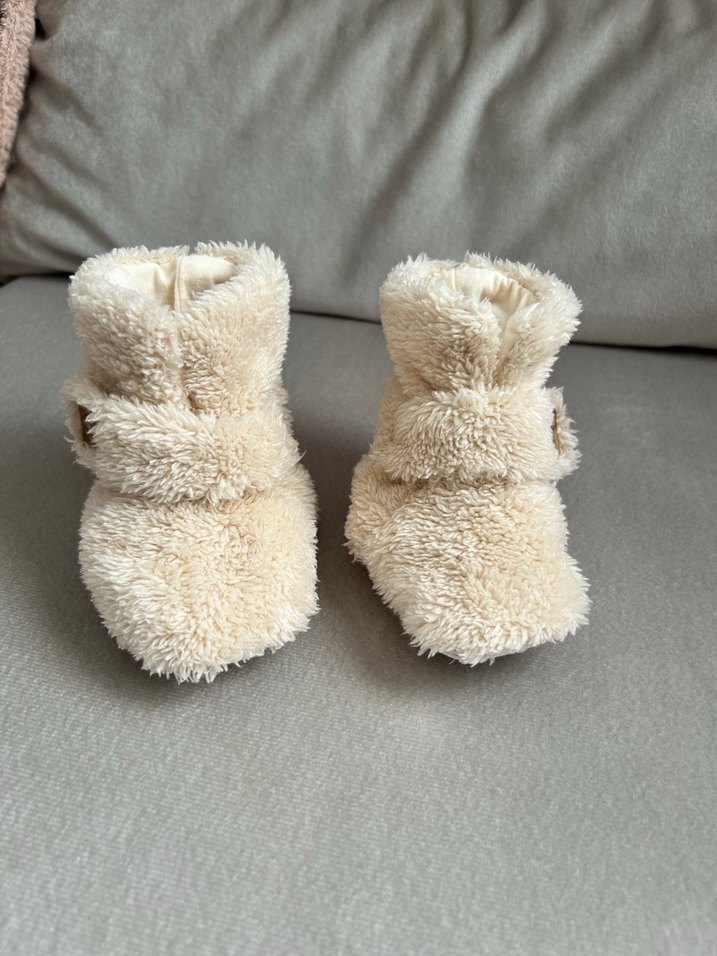 Kitikate Bebek Bej Peluş Bot - Görsel 5