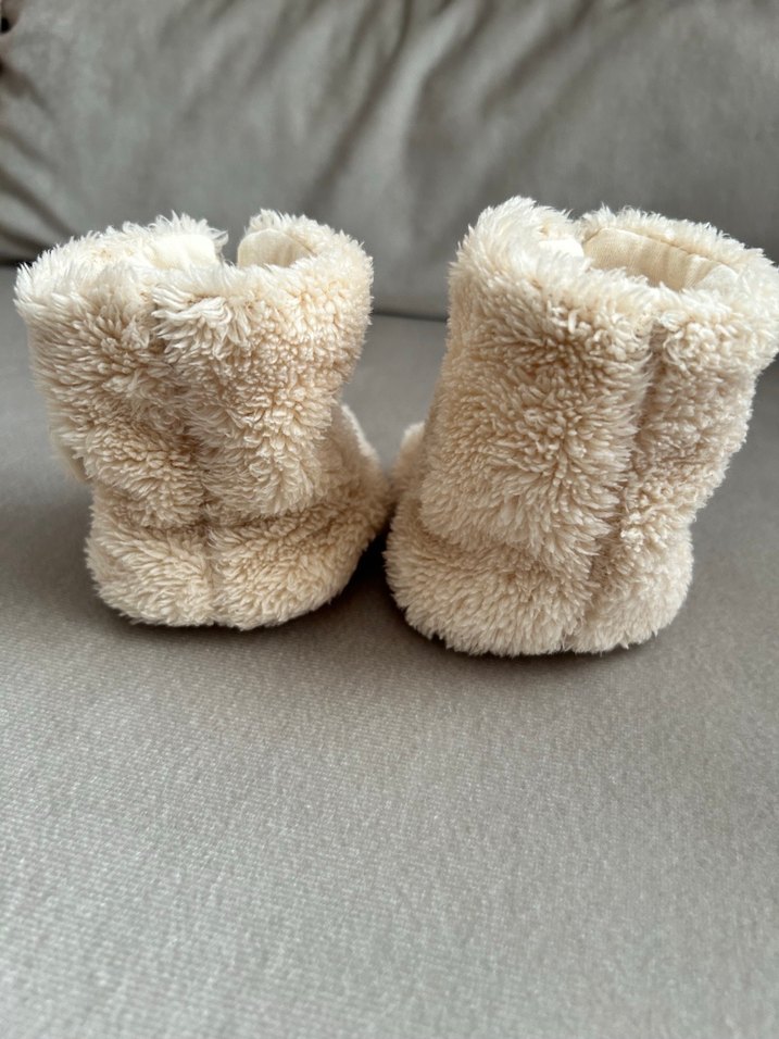 Kitikate Bebek Bej Peluş Bot - Görsel 2