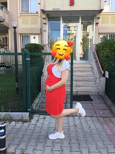 Hamile Salopet Elbise