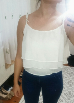 crop top askılı