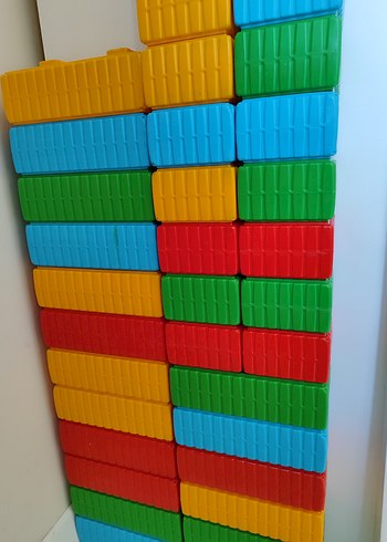 Beden Renkli Lego Blok Seti