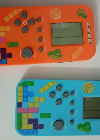 Renkli Retro Taşınabilir Oyun Konsolu adet fiyatıdır - Görsel 3