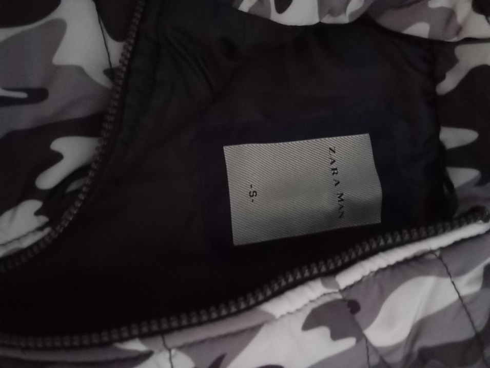 Erkek  Kamuflaj Desenli Fermuarlı Yelek - Görsel 2