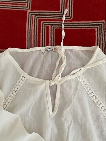 Beyaz bluz - Görsel 3