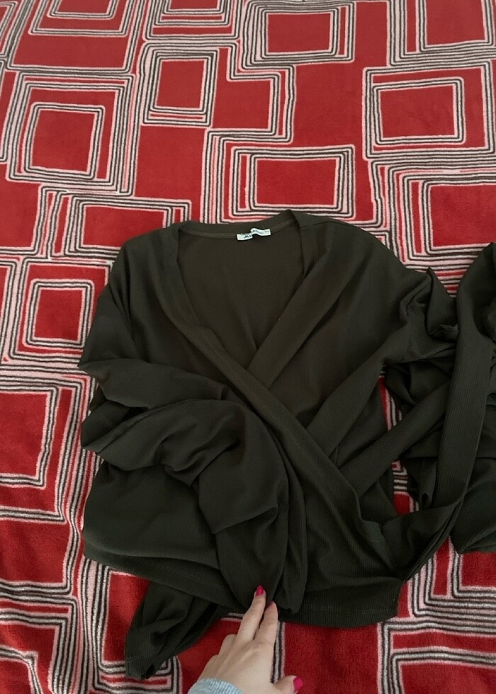 Yeşil bluz - Görsel 2