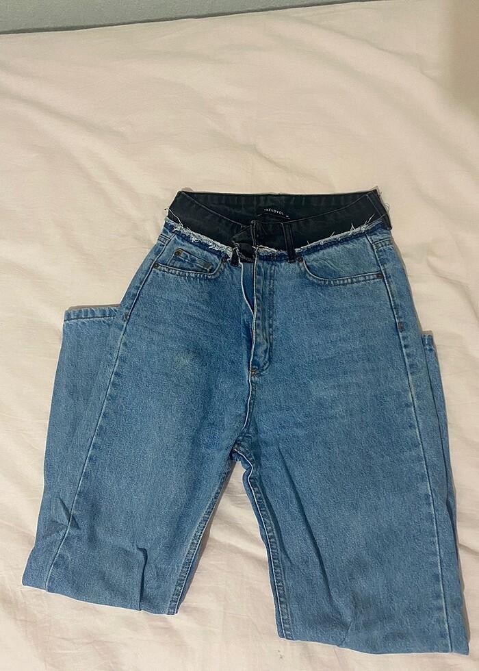 Trendyolmilla mom jean - Görsel 1