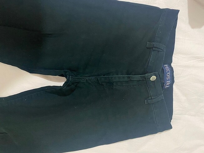 xs Beden Siyah flare jean