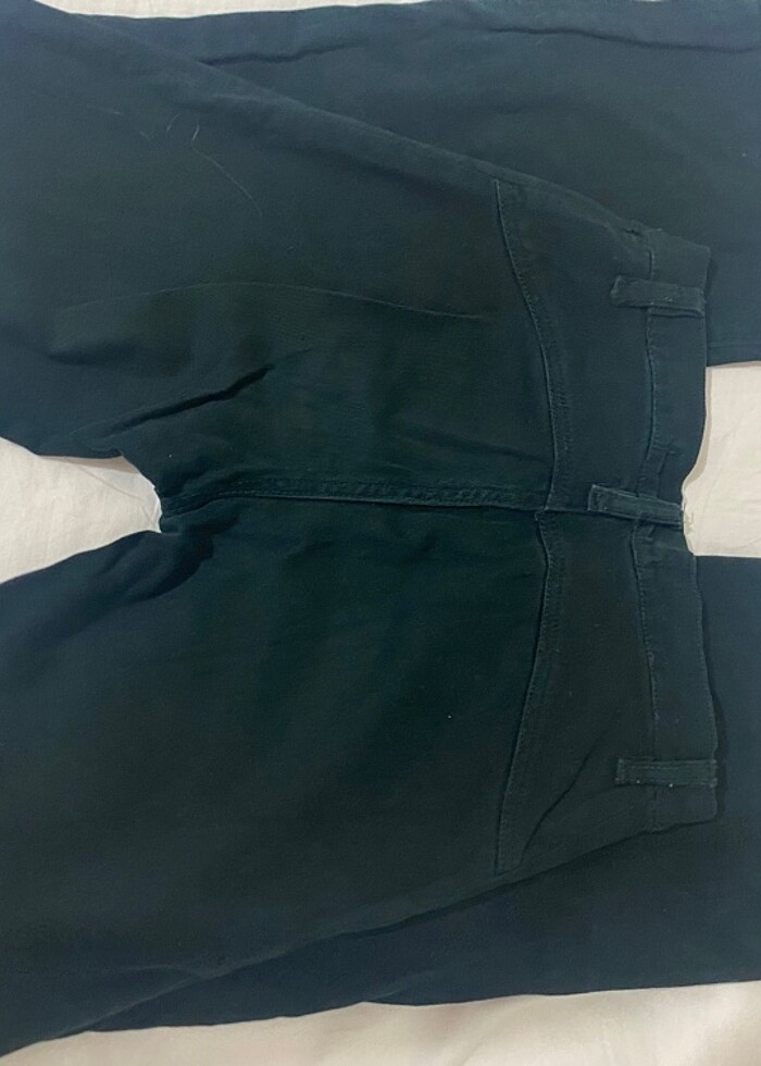 Siyah flare jean - Görsel 4