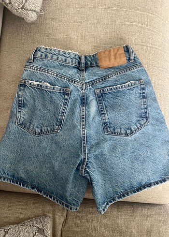Zara jean şort - Görsel 2