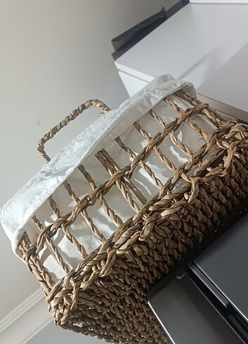 Zara home hasir sepet - Görsel 2