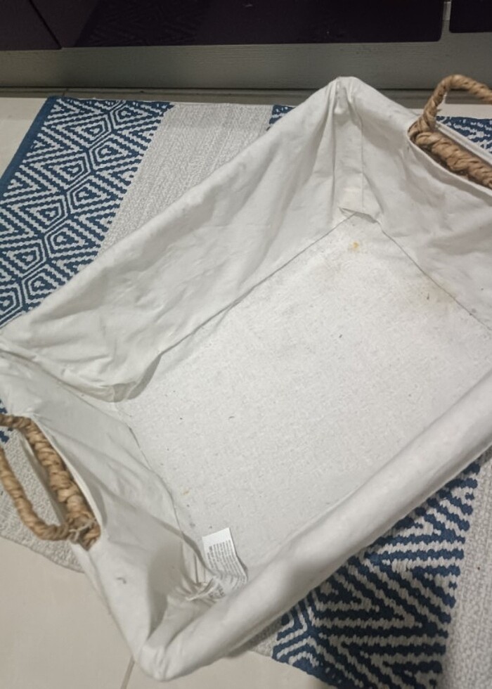 Zara home hasir sepet - Görsel 5