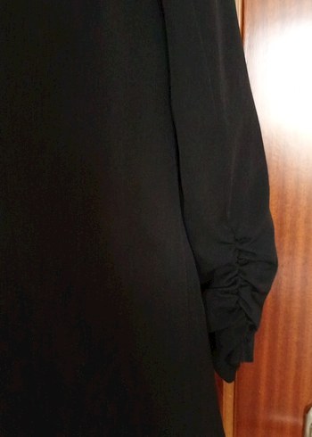 m Beden Siyah Kadın Midi Blazer Ceket