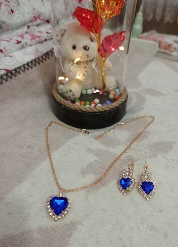 Kolye küpe set