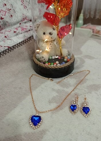 Beden Kolye küpe set