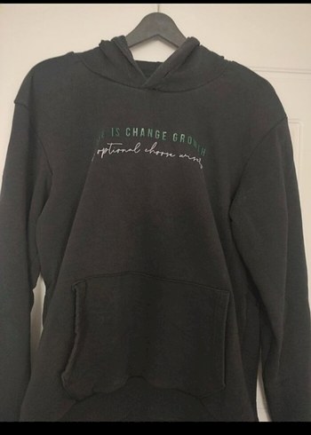 LC Waikiki Kapüşonlu, uzun kollu, baskılı kadın sweatshirt