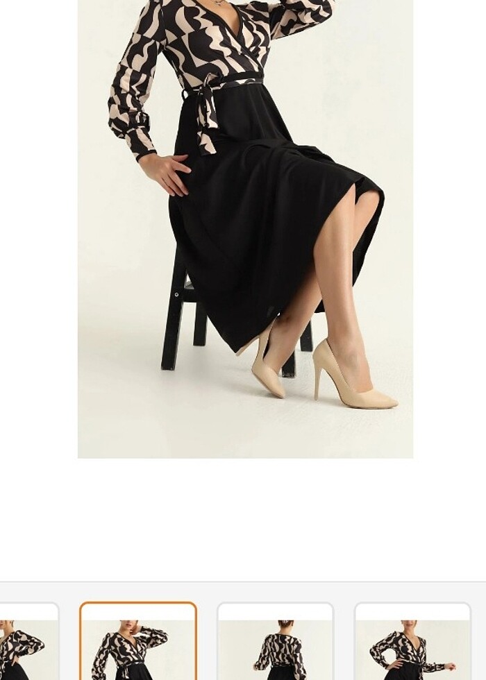 Scuba elbise - Görsel 2