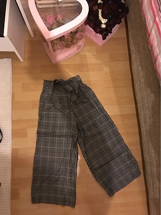 Kareli salaş pantalon