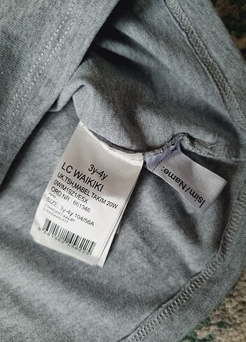 4 Yaş Beden Lcw ince sweatshirt