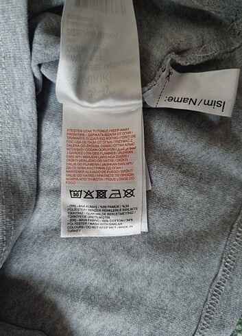 4 Yaş Beden gri Renk Lcw ince sweatshirt