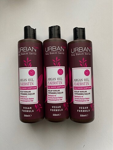 Urban Hair Care Argan Keratin Şampuan