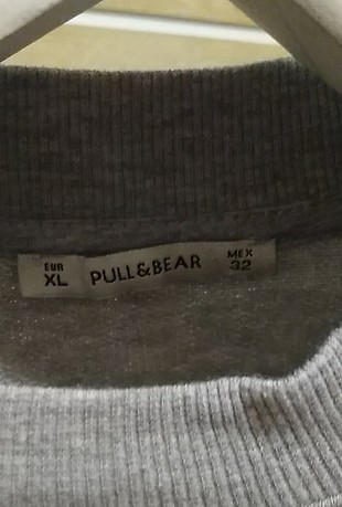 xl Beden Pull&Bear; yarım sweatshirt