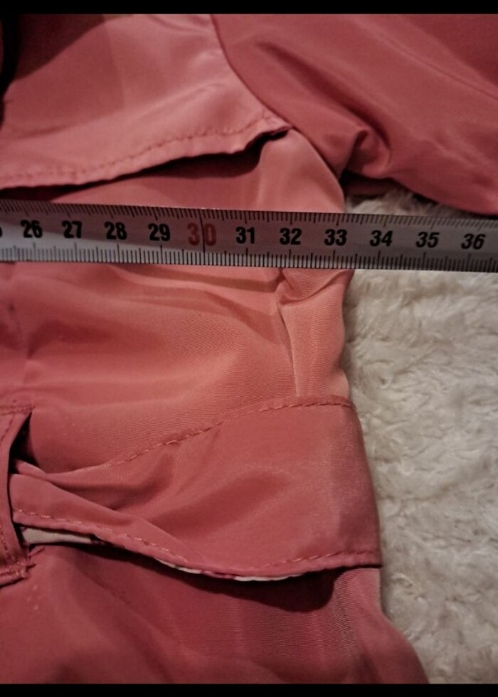 3/4 yaş yağmurluk,trençkot - Görsel 3