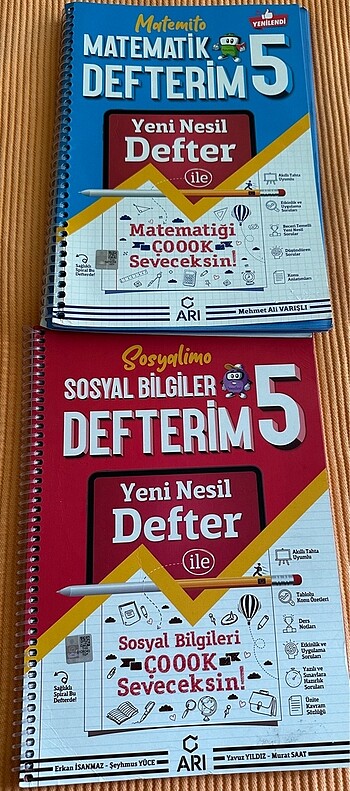 5. Sınıf sosyal bilgiler ve matematik defterim arı yayıncılık - Görsel 2