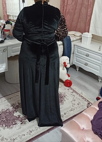 44 Beden siyah Renk Abiye elbise